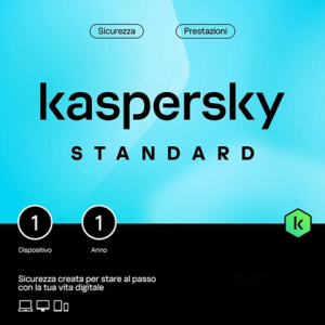 Kaspersky Standard 1 dispositivo 1 anno